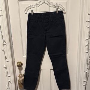J Crew Andie Navy Slim Fit Pants